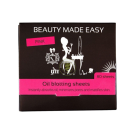 Oil blotting sheet PINK - 80 sheets