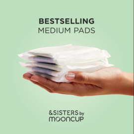&SISTERS pads with wings Medium 12 stuks