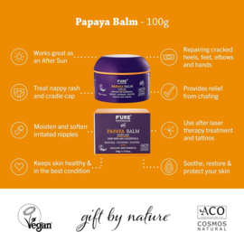 P’URE Papayacare Papaya Balm Multi-Use 100g