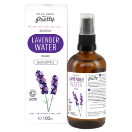 Organic Bulgarian Lavender Water Glass Bottle – 100 ml