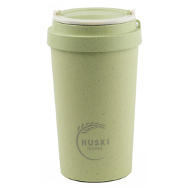 Eco-friendly reusable travel cup in pistachio - 400ml