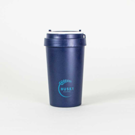 Eco-friendly reusable travel cup in Midnight - 400ml