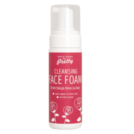 Cleansing face foam Rose & Aloe - 150 ml