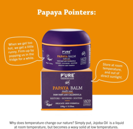 P’URE Papayacare Papaya Balm Multi-Use 100g