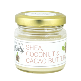 Shea, cacao & coconut butter - cold-pressed & organic - 60 g