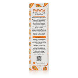 P’URE Papayacare - Papaya Baby Head To Toe Wash