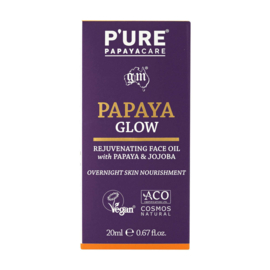 P’URE Papayacare Papaya Glow Rejuvenating Face Oil 20ml