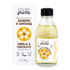 Vanilla & Chocolate massage body oil  - 100 ml