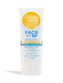 BONDI SANDS - Sunscreen Face Lotion SPF 50+ F/F Tinted – Hydrating