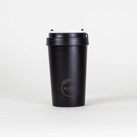 Eco-friendly reusable travel cup in Obsidian - 400ml