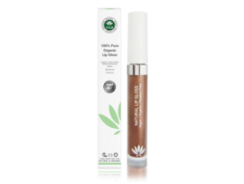 100% Pure Organic Lip Gloss - Cocoa