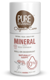 Roll on deodorant - Mineral Rose Geranium