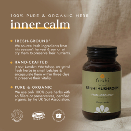 Fushi - Organic Reishi Mushroom - 60 capsules