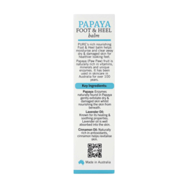 P’URE Papayacare Papaya Foot & Heel Balm 50g