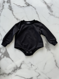 Baby meisjes body longsleeve "Zwart"