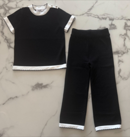 Meisjes set 2 delig "Zwart"