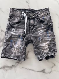 Jongens jeans short | korte broek "Grijs"