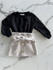 Baby meisjes corduroy rokje "Beige"