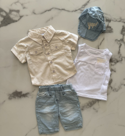 Baby jongens 4 delige set "Beige"