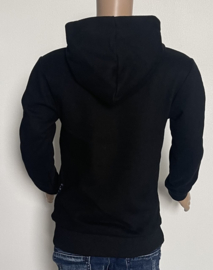 Jongens Hoodie met tijgerkop Zwart