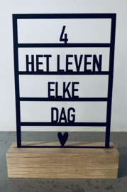 4 het leven elke dag..