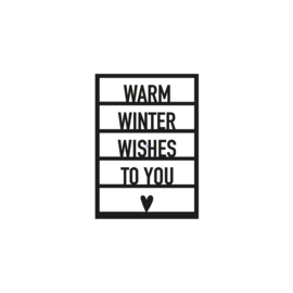 Warm winter wishes..