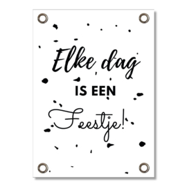 Tuinposter - Feestje