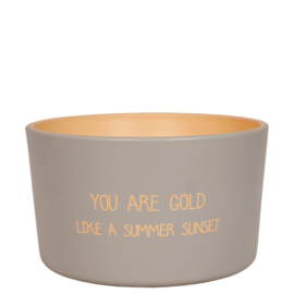 BUITENKAARS - YOU ARE GOLD LIKE A SUMMER SUNSET - BELLA CITRONELLA