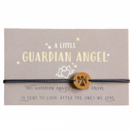 Wenskaart "Guardian Angel" met armband