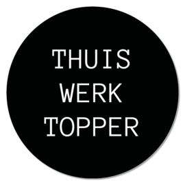 Muismat "thuiswerktopper"