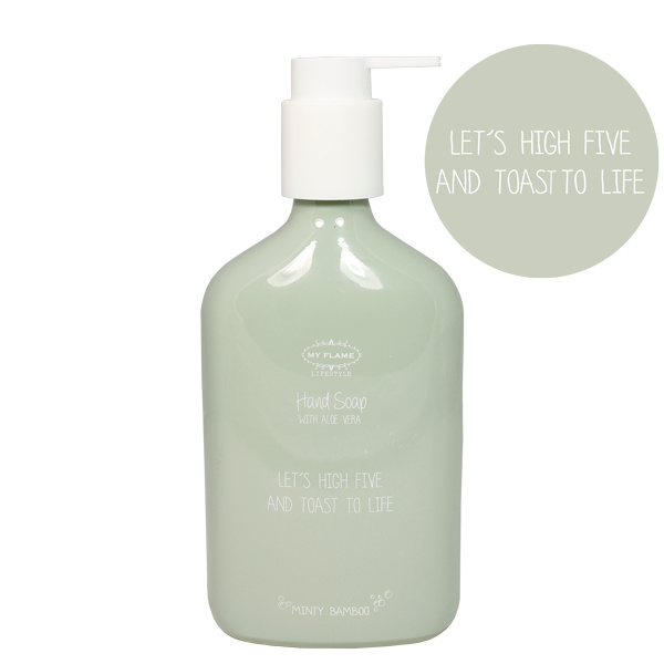 Hand soap - Let's hive five and toast to life - Minty Bamboo