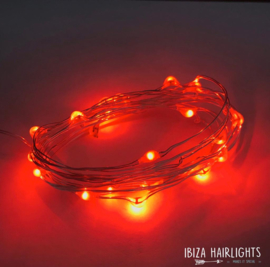 Ibiza Hairlights - Red