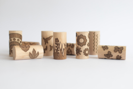 Houten roller - Zeegolven
