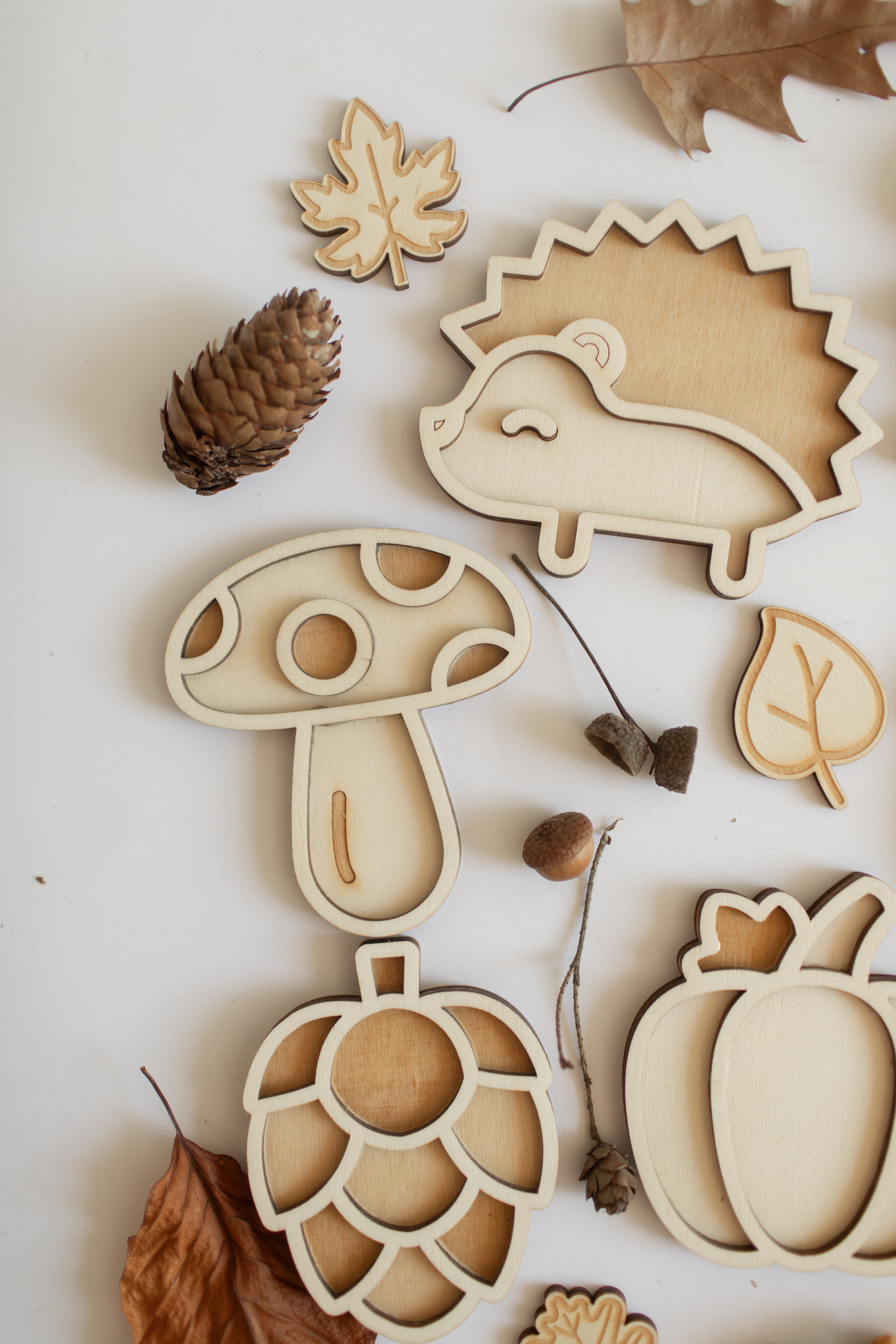 Speeltray miniset - De herfst XL