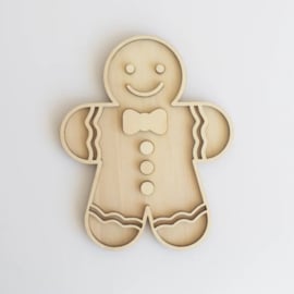Houten speeltray - Gingerman