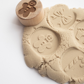 Houten stempelset -  Kerstmis Set 2