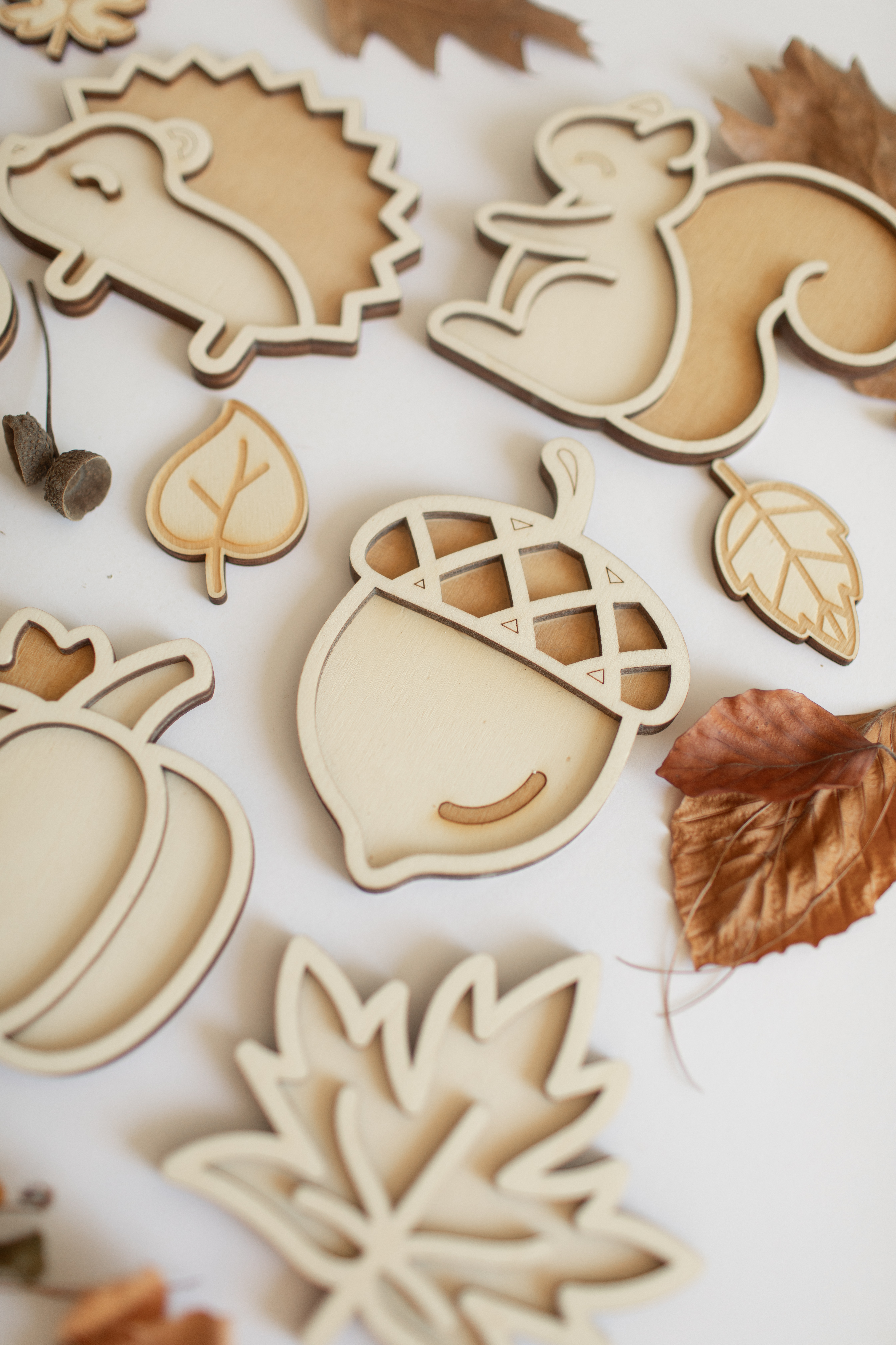 Speeltray miniset - De herfst XL