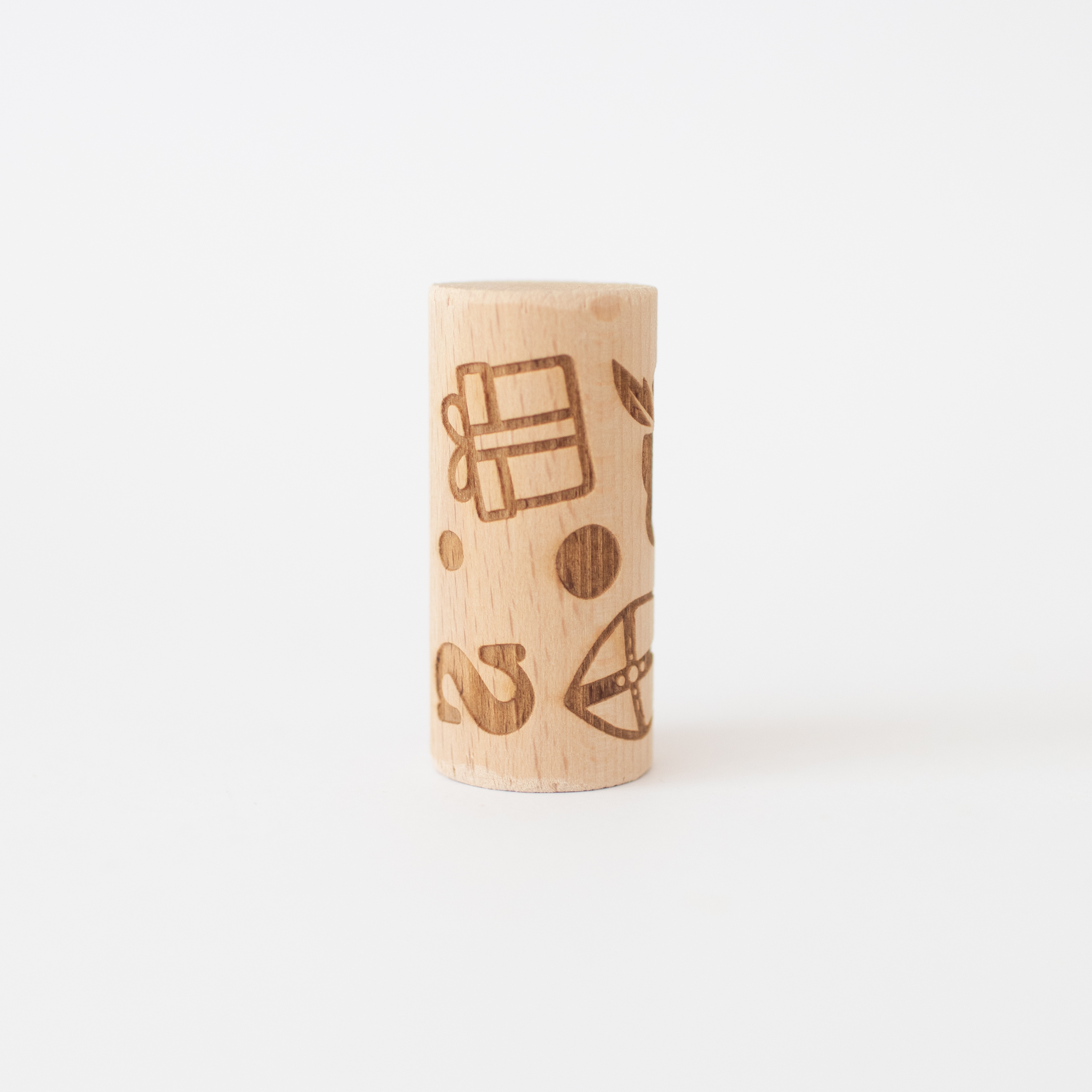 Houten roller - Sinterklaas