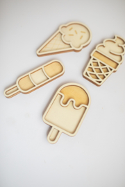Houten minispeeltrayset - ijsjes