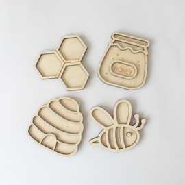 Speeltray miniset - De honingbij -