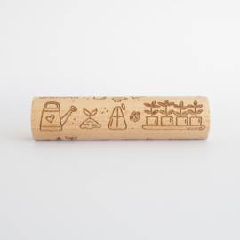 Houten roller - De moestuin