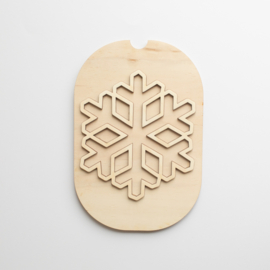 Trofast insert - Sneeuwvlok & muts