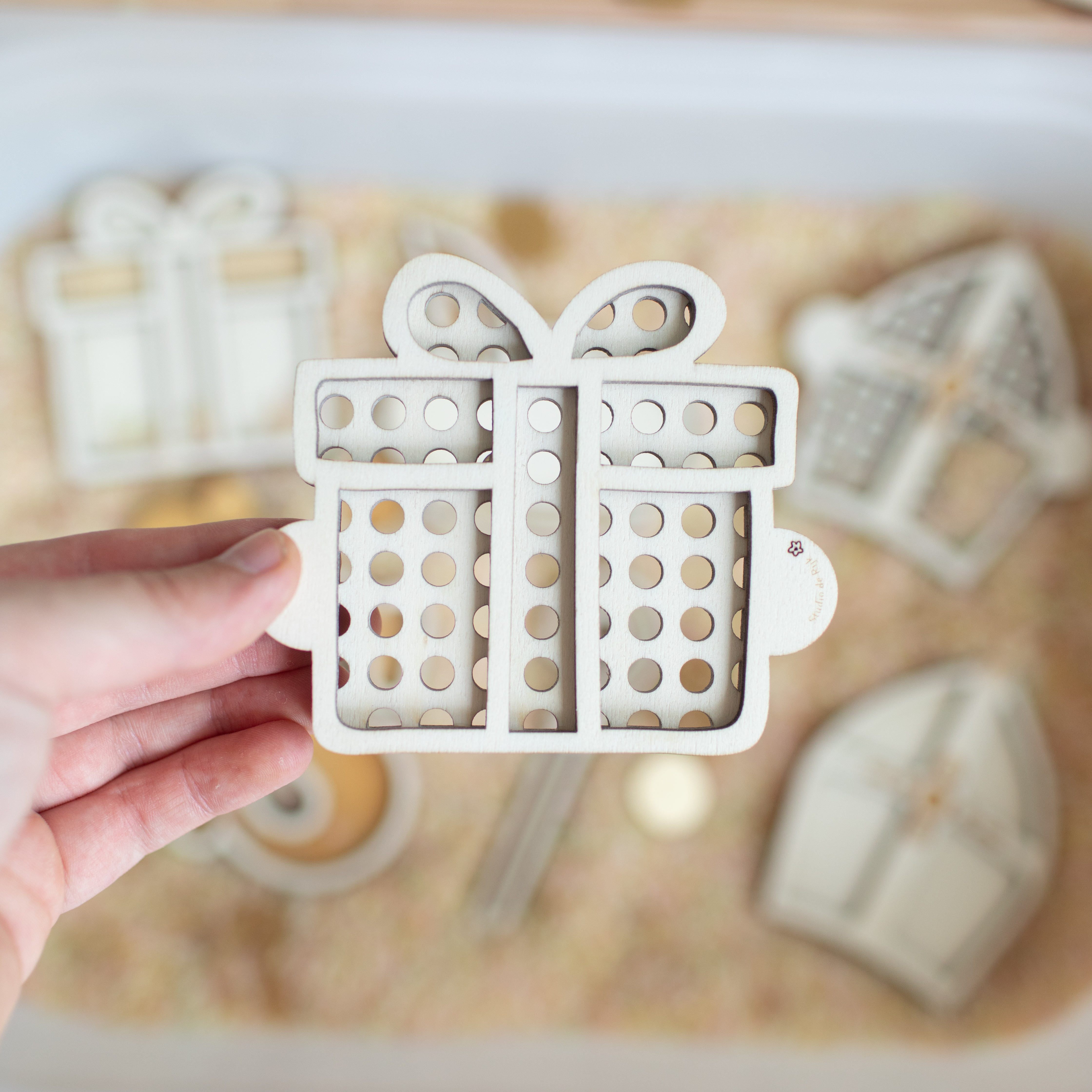 Houten zeefje - Cadeau