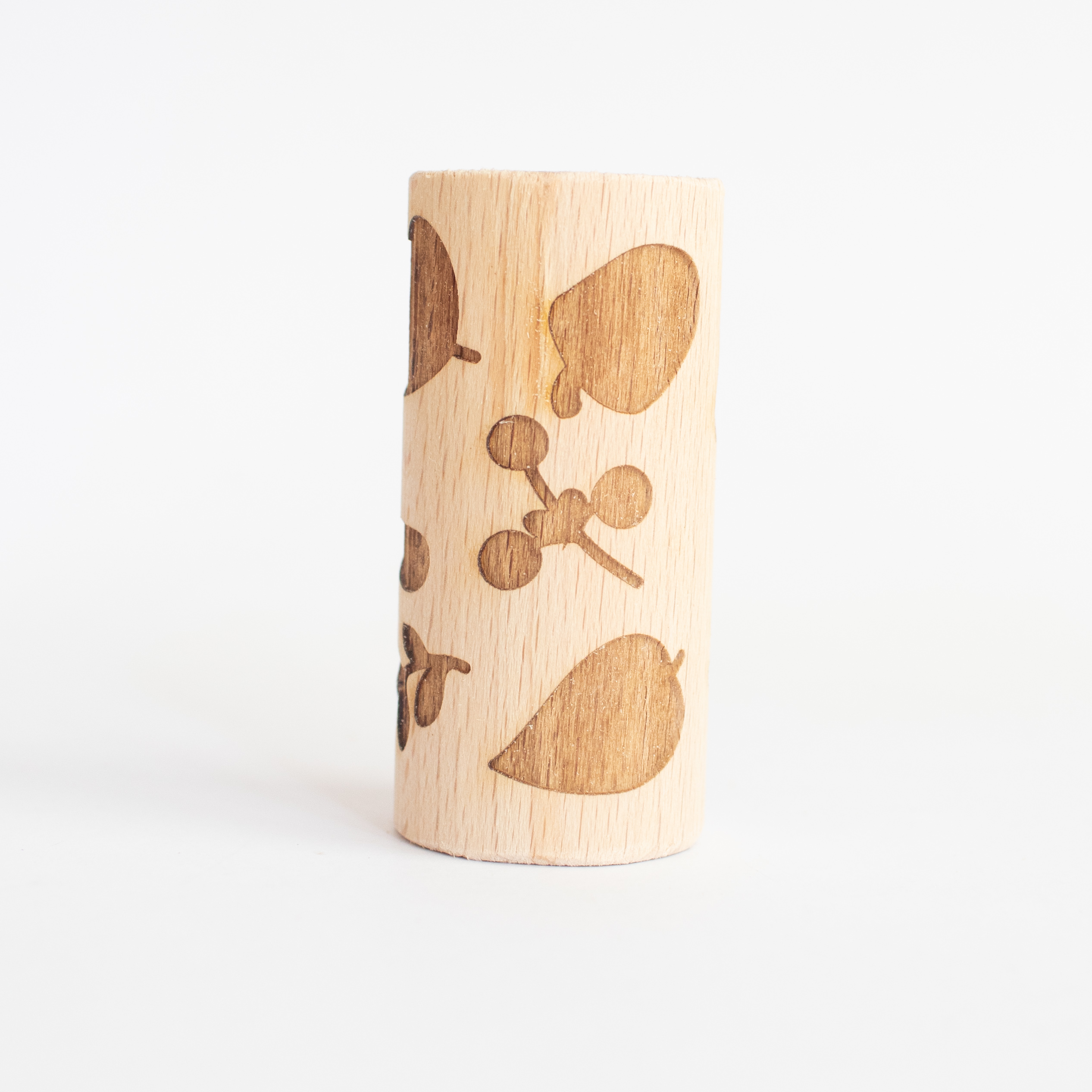 Houten roller - Herfst silhouetten