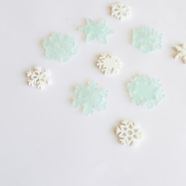 Figurenset  - Sneeuwvlokken (10 stuks)