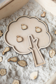 Houten speeltray - De boom  -