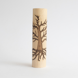 Houten roller - Kale boom