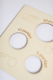 Gooi spelletje met 3 gaten