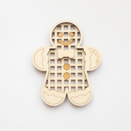 Houten zeefje - Gingerman