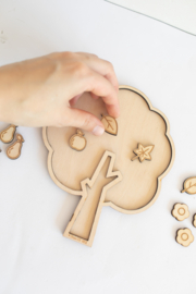 Houten speeltray - De boom  -